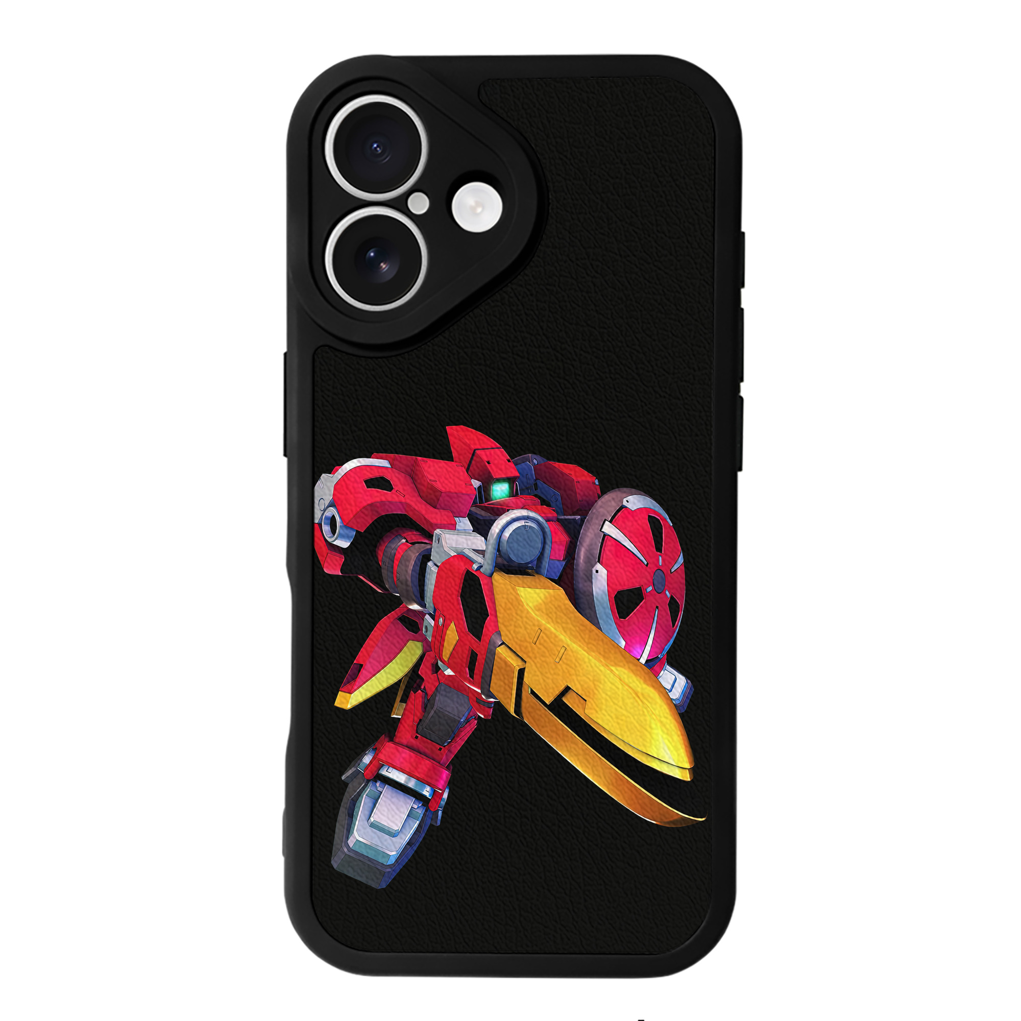 （画像用） 機動戦士ガンダム Mobile Suit Gundam 【iPhone 16シリーズ対応】シリコンスマホケース（レザー調） 材質：シリコン